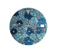 AOIMBNQC 1 Juego de manecillas 28,5 mm con diseño Floral Azul/Verde for Esfera Reloj, compatibles Movimientos NH35, NH36, 4R y 7S. Accesorios Luminosos for la(Blue)