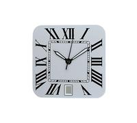 AOIMBNQC 1 Juego de Reloj NH35 26,8 mm con Esfera Cuadrada, Logotipo Personalizado, números Romanos, Ajuste for Hombre, Fecha a Las 6, Accesorios Movimiento(3)