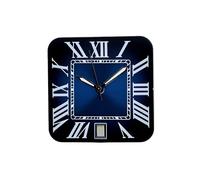 AOIMBNQC 1 Juego de Reloj NH35 26,8 mm con Esfera Cuadrada, Logotipo Personalizado, números Romanos, Ajuste for Hombre, Fecha a Las 6, Accesorios Movimiento(4)