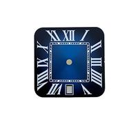 AOIMBNQC 1 Juego de Reloj NH35 26,8 mm con Esfera Cuadrada, Logotipo Personalizado, números Romanos, Ajuste for Hombre, Fecha a Las 6, Accesorios Movimiento(18)