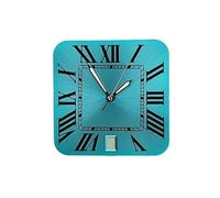 AOIMBNQC 1 Juego de Reloj NH35 26,8 mm con Esfera Cuadrada, Logotipo Personalizado, números Romanos, Ajuste for Hombre, Fecha a Las 6, Accesorios Movimiento(12)
