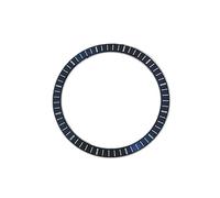 AOIMBNQC 1 Pieza de Accesorios for Reloj: Anillo Interior 28,5 mm, Inserto Escala 24, Esfera Hueca con Placa Sombra capítulo for Movimiento NH70(Dark Blue)