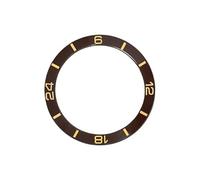 AOIMBNQC 1 Pieza de Anillo insertable Bisel cerámica Curva 38 mm x 30,6 for Caja Reloj SKX007 SKX009 SRPD Sub Seamaster 300(06)