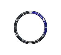 AOIMBNQC 1 Pieza de Anillo insertable Bisel Plano Resina 39 mm x 32 Compatible con SKX 6105 6309 Turtle Abalone (Piezas for Caja Reloj)(07)