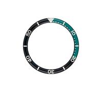 AOIMBNQC 1 Pieza de Anillo insertable Bisel Plano Resina 39 mm x 32 Compatible con SKX 6105 6309 Turtle Abalone (Piezas for Caja Reloj)(26)