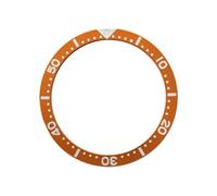 AOIMBNQC 1 Pieza de Reloj, Inserto Bisel 38 mm, Anillo SKX007 Compatible con Caja SKX009 SRPD NH35 Plana(12)