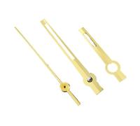 AOIMBNQC 1 Unidad de Agujas Reloj NH35 pulidas Plateadas 8 * 12 * 12,5 mm for Movimiento NH36, Datejust con Puntero Luminoso Azul C3(Gold 1)