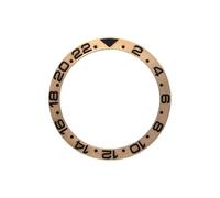 AOIMBNQC 1 Unidad de Anillo Caja Mods NH35 38 mm x 30,7, Inserto Bisel for Reloj GMT, cerámica Mate, Compatible con Sub SKX007 automático 40 y Accesorios reparación(08)