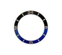 AOIMBNQC 1 Unidad de Anillo Caja NH35 38 mm x 30,7 con Inserto Bisel cerámico Inclinado Compatible Relojes SKX007, SKX009, Sub, GMT y NH36. Piezas Repuesto for reparación(02)