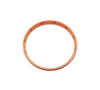 AOIMBNQC 1 Unidad de Anillo capítulo 30,5 mm x 27,3 for Reloj, Compatible con Cajas SKX007, SKX009 y SRPD, Movimientos NH35 NH36. Piezas internas reparación for(04)
