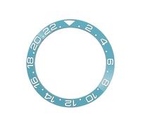 AOIMBNQC 1 Unidad de Anillo insertable Bisel cerámica Curvada 38 mm x 30,7 Compatible con Cajas Reloj GMT SKX007 SKX009 Sub y Movimientos NH35 NH36. Piezas for Caballero(03)