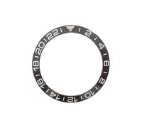 AOIMBNQC 1 Unidad de Anillo insertable Bisel cerámica Curvado 38 mm x 30,7 Compatible con Relojes Sub SRPD SKX007 SKX009 NH35 NH36 for Hombre. Piezas Repuesto(02)