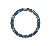 AOIMBNQC 1 Unidad de Anillo insertable Bisel cerámica Mate Inclinada 38 mm x 30,6 Compatible con Relojes Caballero SKX007, SKX009 y SRPD. Piezas Repuesto(05)