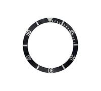 AOIMBNQC 1 Unidad de Anillo insertable Bisel Curvo Aluminio 38 mm × 30,7 Compatible con Cajas Reloj SRPD GMT Sub SKX007 SKX009 y Movimientos NH35 NH36. Piezas for Relojes Caballero(NO.05)