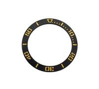 AOIMBNQC 1 Unidad de Anillo insertable Bisel Curvo Samurai 41 mm, Compatible con Caja Reloj, Inserto Acero Inoxidable, repuestos(06 Bezel Insert)