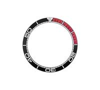 AOIMBNQC 1 Unidad de Anillo insertable Bisel Inclinado cerámica 38 mm, diámetro Interior 30,7 Compatible con Piezas Relojes SKX007 GMT Sub Serie 300(01)