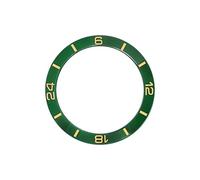 AOIMBNQC 1 Unidad de Bisel cerámica Curvado 38 mm x 30,7 for Relojes SKX007, SKX009 y Sub (Caja 40 mm). Piezas Repuesto for reparación(11)