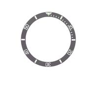 AOIMBNQC 1 Unidad de Bisel cerámica Plana Luminosa Verde 38 x 31,5 mm for Reloj SKX007, Compatible con SKX009 SRPD(11)