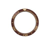 AOIMBNQC 1 Unidad de Bisel cerámico Curvo 38 mm x 30,7 Compatible con Relojes SKX007, SKX009, SRPD, GMT, Sub y Seahorse. Piezas Repuesto for Caja Reloj(05)