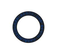 AOIMBNQC 1 Unidad de Disco Calendario Redondo NH35, visualización Fecha a Las 3 en Punto, Color Negro, for Movimiento NH36, Rueda día, Placa, Pieza Reloj(Dark Blue)