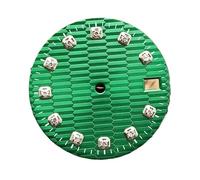 AOIMBNQC 1 Unidad de Esfera Reloj 28,5 mm, Accesorios, Calendario, Luminosa, for Movimiento NH35NH36, Piezas Repuesto(20)