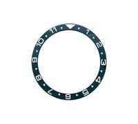 AOIMBNQC 1 Unidad de Inserto Bisel cerámica Luminosa Plana 38 mm y 12 Horas for Caja Reloj SKX007 SKX009 SRPD, Accesorios for Movimiento NH35 NH36(NO.07)