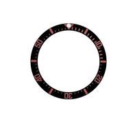 AOIMBNQC 1 Unidad de Inserto Bisel Inclinado cerámica 38 mm x 30,7 Compatible con Cajas Relojes SKX007, SKX009, GMT y Sub, NH35 NH36 for Hombre(03)