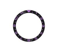 AOIMBNQC 1 Unidad de Inserto Bisel Plano cerámica 38 mm x 31,5 Compatible con Cajas Relojes SKX007, SKX009, SKX011 y SRPD, Piezas Repuesto for Movimientos NH35 NH36(27)
