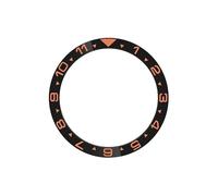 AOIMBNQC 1 Unidad de Inserto Bisel Plano cerámica 38 mm x 31,5 Compatible con Cajas Relojes SKX007, SKX009, SKX011 y SRPD, Piezas Repuesto for Movimientos NH35 NH36(23)