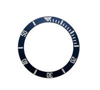 AOIMBNQC 1 Unidad de Inserto Bisel Reloj 40,4 mm, Anillo Aluminio, Azul/Verde/Negro, Repuesto for biseles Caja, Accesorios reparación(Blue)