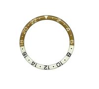 AOIMBNQC 1 Unidad de Inserto Bisel Reloj Plano Luminoso Azul Resina 38 mm x 31,5 Compatible con Cajas SKX007, SKX009 y SRPD, Piezas Movimiento NH35 NH36(04)