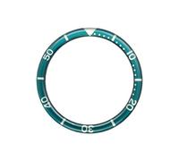 AOIMBNQC 1 Unidad de Inserto Bisel Resina 39 x 32,2 mm con Anillo Tortuga, Compatible Cajas Reloj abulón 6105, 6309, NH35 y NH36(14)