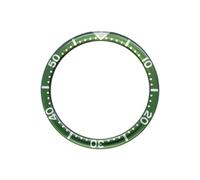 AOIMBNQC 1 Unidad de Inserto Bisel Resina 39 x 32,2 mm con Forma Anillo Tortuga, Compatible Cajas Reloj 6105, 6309, NH35 y NH36(05)