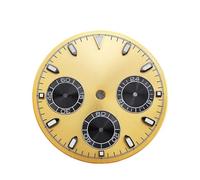 AOIMBNQC 1 Unidad. La Esfera de Reloj VK63 29 mm con Material luminiscente Verde es Adecuada for Accesorios Movimiento(VK63 dial- 7)