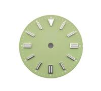 AOIMBNQC 1 Unidad. La Esfera Luminosa Azul de 28,5 mm diámetro se Utiliza for Las Piezas y Accesorios del Movimiento Reloj NH35/NH36