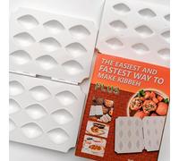 Aoipend Kibbeh - Molde para hacer albóndigas, procesador de carne, herramienta de prensa manual, herramienta de prensa, albóndigas caseras, accesorios de cocina, actualización 9 tamaño grande