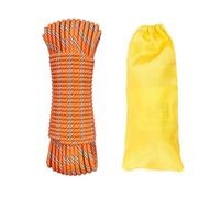 AOIQTTJNB Cuerda de escalada de 10 mm, cuerda de nailon estática, 30 m, para rescate de alturas, montañismo, embarcaciones, anclajes y polipastos, alta capacidad de carga y resistencia a la abrasión