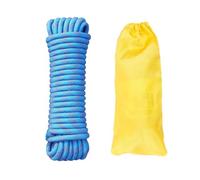 AOIQTTJNB Cuerda de polipropileno de 10 mm, 60 m, color azul, cuerda trenzada de polipropileno de alta resistencia, ideal para amarres, barcos, jardín y camping, resistente a los rayos UV, flotante,
