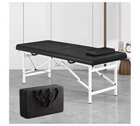 aoiuaoeniu Mesa de Masaje, Camilla Masaje Plegable, Estructura de Acero, Robusta, Multiusos, Relleno Alta Densidad, Polipiel, 180x60x60/185x70x60CM, Material de Acero Inoxidable Grueso