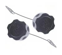 AOIUU 2 piezas de tapa de tanque de gasolina multicombustible for desbrozadora, accesorios Parkside for Fuxtec Güde Rotfuchs, piezas for desbrozadora de jardín, nuevo