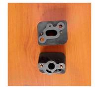 AOIUU Aislador de carburador Tl20 Ftis for Mit-sub-shi Tu2 Tl26 Tl33 Tb26 Tu/Tb33 26cc 36cc soporte de bota de goma adaptador de carburador colector de admisión de aire