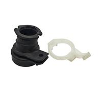 AOIUU Arranque de colector de entrada con abrazadera de soporte compatible con Husqrvan 362 365 371 372 XP 372XP, piezas de motosierra, herramientas de jardín