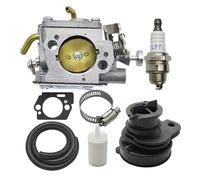 AOIUU Carburador compatible con Husqrvan 372XP XPX-TORQ, 365 X-TORQ, 372 XP X-TORQ, colector de admisión, línea de filtro de combustible, motosierra 581100701