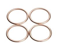 AOIUU Juego de 4 juntas for tubo de escape compatible con h0-n-d-a CBR600F Hurricane 1990, CBR600RR 2003-2020, CBR600RR ABS 09-23, CBR650F 14-18 y CBR650R 2019-2020.