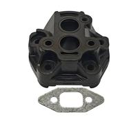 AOIUU Juego de juntas adaptadoras de carburador colector de admisión compatible con Husqrvan 235 236 240 235e 236e 240e 577636501 piezas de repuesto de motosierra