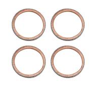 AOIUU Junta de tubo de escape for motocicleta compatible con Yam-ha WR450F 2021-2023, FZS1000, FZ1 2001-2015, FZ8 2011-2013, FZ-09 2014-2017(4pcs)