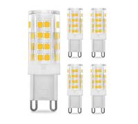 AOK DOOR Bombillas Jardin Led Bombilla Microondas G9 Bombillas de luz Cuarto de baño Bombilla de luz Bombillas de luz de Noche Bombillas Led G9 Warm White,220v