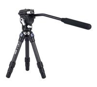 AOKA CMP163C Trípode de sobremesa de carbono + cabezal panorámico de vídeo ST-3