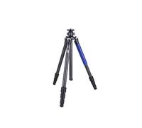 AOKA KG254C - Trípode de Carbono y rótula BH33R, Color Negro y Azul