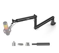Aokeo AK-55 - Brazo de micrófono ajustable de perfil bajo, adecuado para Blue Yeti, Snowball iCE, HyperX QuadCast, SoloCast, Elgato Wave, etc